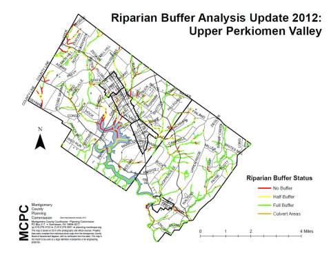 regional riparian buffer map